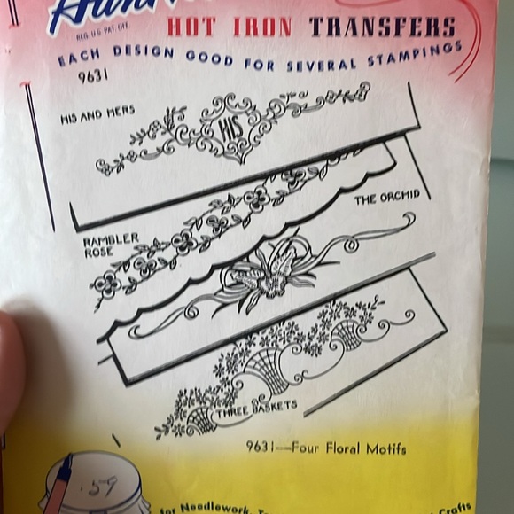 Vintage Embroidery Transfer Patterns Collection - Picture 14 of 15